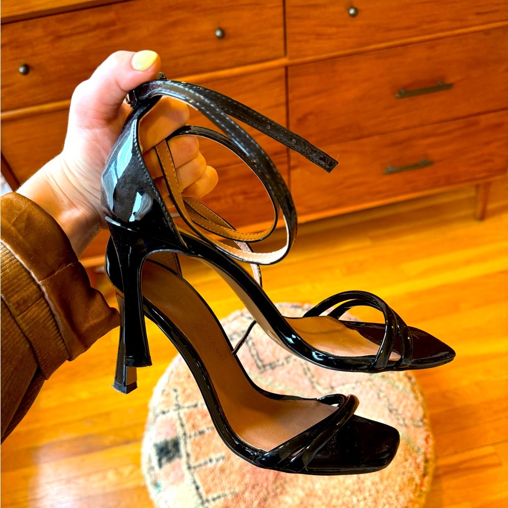 Chinese Laundry Patent Leather Dressy Stilettos, Size 7